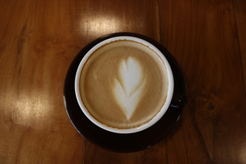 Coffe Latte in the afternoon.