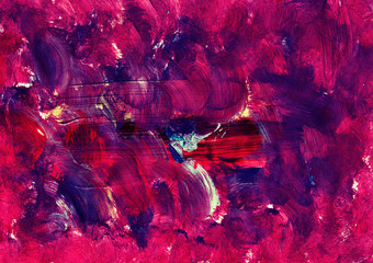 Vivid purple beautiful horizontal abstract painting background