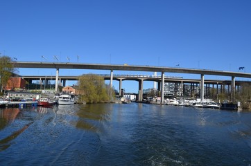 Obraz premium ストックホルム 橋