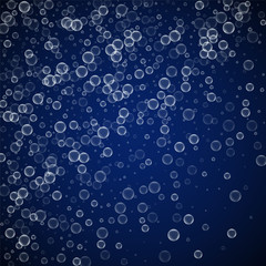 Soap bubbles abstract background. Blowing bubbles 