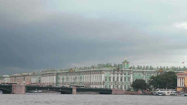 View on the Winter Palace in the Saint Petersburg
