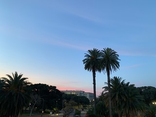 Atardecer en la ciudad