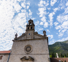 Boto Montenegro-Bay of Kotor, a small town