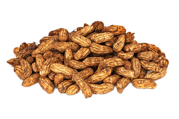 Erdnüsse frisch geerntet