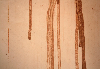 BROWN SAINS ON THE WALL TEXTURE