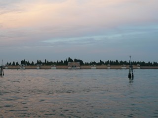 ヴェネツィア　建物　水路13