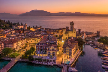 Obraz premium Cityscape Sirmione