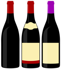Wine bottles