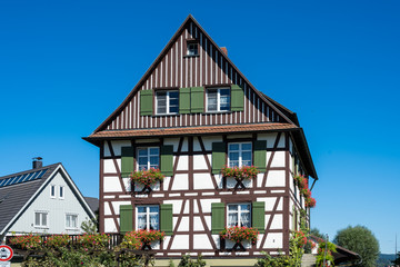 Das „Hohe Haus“ in Mittelzell auf der Insel Reichenau