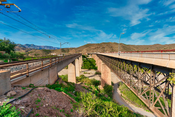 Santa Fe de Marchena Bridge (Almeria) Spain