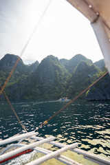 limestone cliffs in philippines