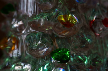 marbles in glass