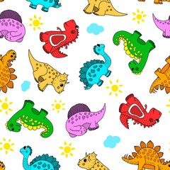 Fototapeta premium seamless pattern with birds