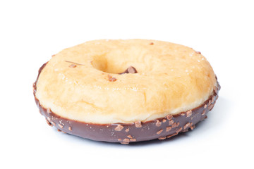 Sweet chocolate donut