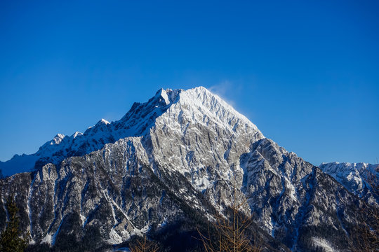 Kokrska kocna mountain in winter 