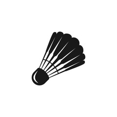 Badminton shuttlecock icon. vector Illustration