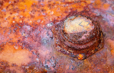 Corrode rust old metal old iron rusted