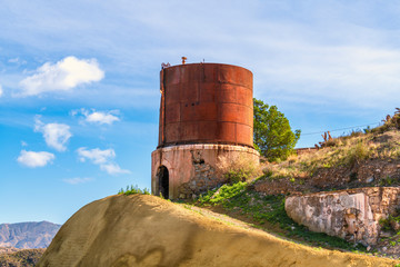 train station near Santa Fe de Mondujar