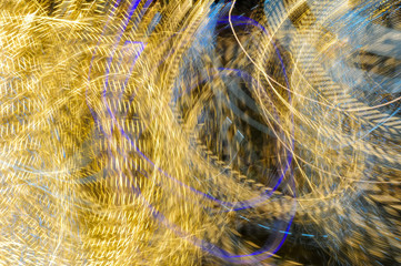 Long exposure, beautiful pattern at night