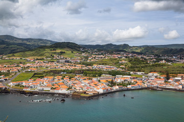 Fototapeta na wymiar Horta, Faial Island, Azores, Portugal