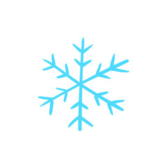 Snowflake Doodle Snow Drawing Illustration - Freehand, Art, Christmas doodle Winter Decoration Crystal Cool Star