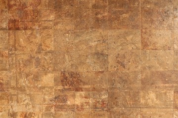 Smooth, even surface of brown and beige shades.