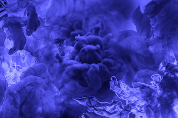Classic Blue abstract background. Color of the year 2020