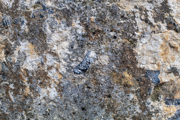 Old Weathered Natural Stone Texture Close Up