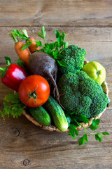 Organic Vegetables and Fruits
