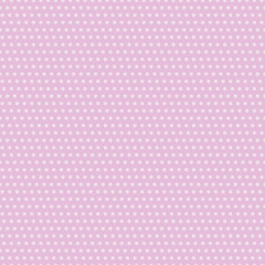 Seamless lilac pink light pastel light vector retro pattern with small white circles.