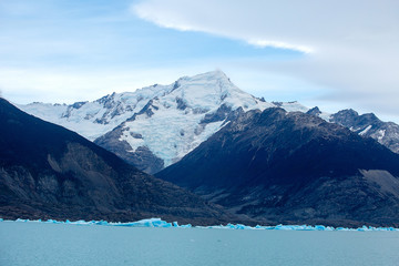 landscapes of el calafate in argentina