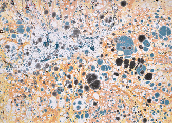 Abstract multicolored marble texture background. Design wrapping paper. Exclusive design for packaging material products. Fluid modern art. Vintage style.