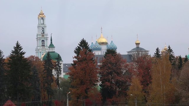 Russian monastery in Sergiev Posad
