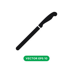knife icon vector template design concept