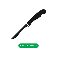 knife icon vector template design concept