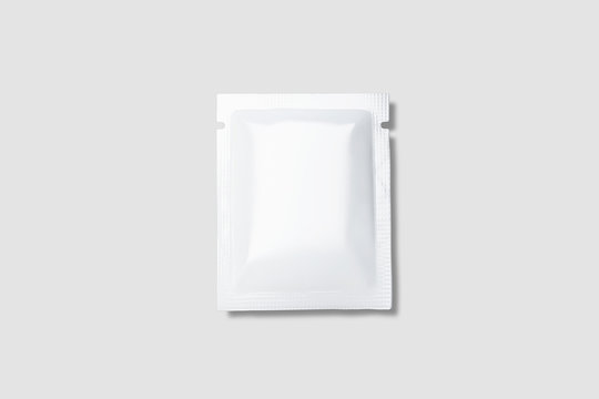 Blank Doy Pack Sachet Pouch Pack Mock up for food, cosmetic and hygiene.3D rendering