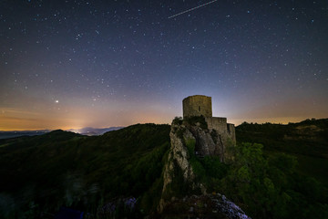 Old castle of Pietrarubbia