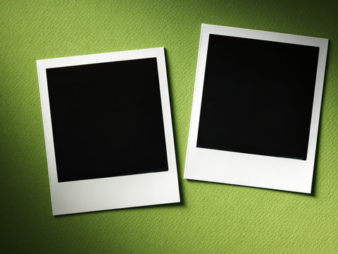 polaroid style photo frame