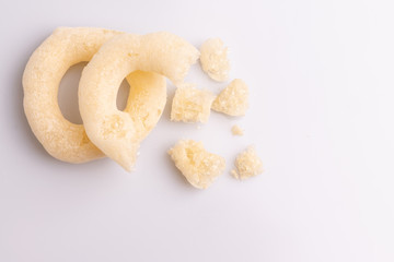 Brazilian biscuits. Fine tapioca powder cookie. Manioc starch biscuit, 