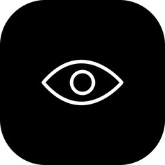 Eye Icon With White Background