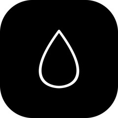 Drop Icon With White Background