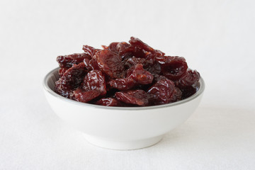 Dried Cherries in a Bowl