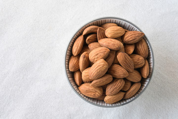 Almonds in a Bowl