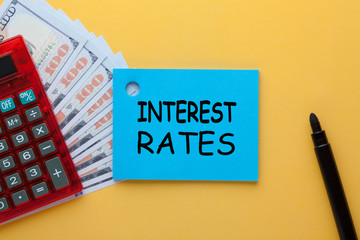 Interest Rates Concept