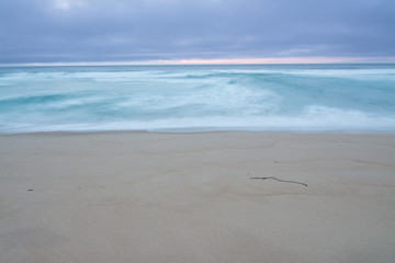Sand dunes ocean monterey california.