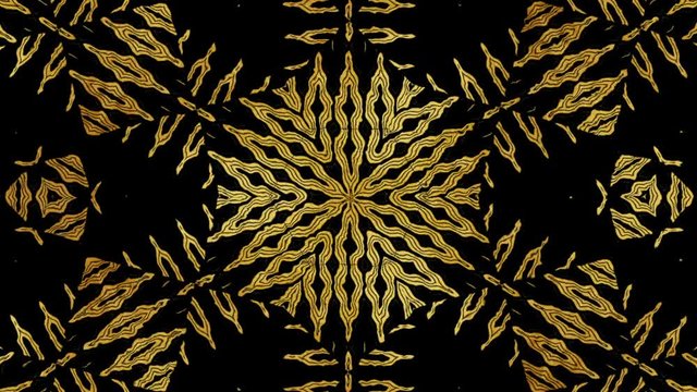 Animated african pattern VJ loop