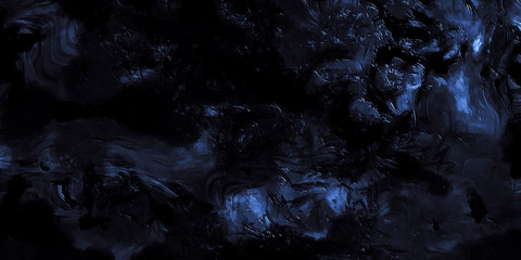 Modern Texture with Abstract Painting. Dark Palette Background for Decoration and Design