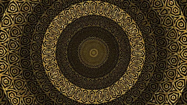 Animated african pattern VJ loop