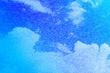 Abstract background effect blue effect deformed