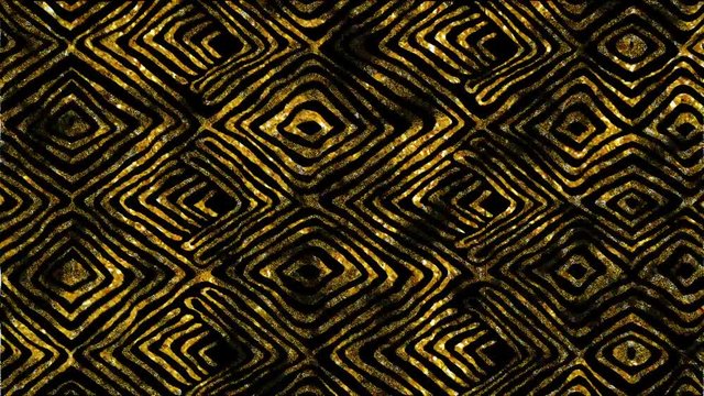 Animated african pattern VJ loop